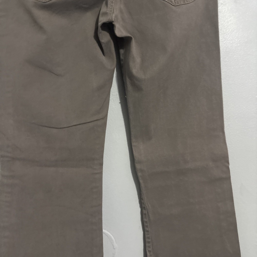 Womens Jezebell Mid Rise Boot Cut Brown Khakis Pants Sz 9 Jeans - Picture 10 of 12
